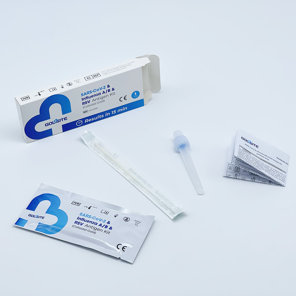 SARS-CoV-2 & Flu A/B& RSV Combo Antigen Test